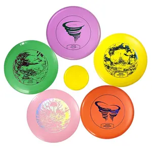 fathersdaygift VEVOR Disc Golf Set, 5 PCS Beginners Flying Discs, Disc Golf Starter Set for Full-Body Strength Training, with Putter, Mid-Range, Driver, Mini Marker, for Outdoor Backyard, Lawn, Beach