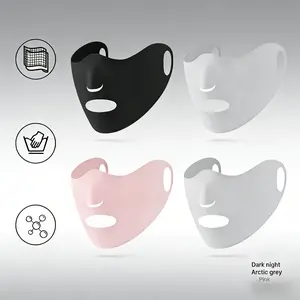 4-Piece Full-Face Sun Protection Mask Set — Summer Anti-UV Integrated Face Shield for Outdoor Cycling & Sun Protection