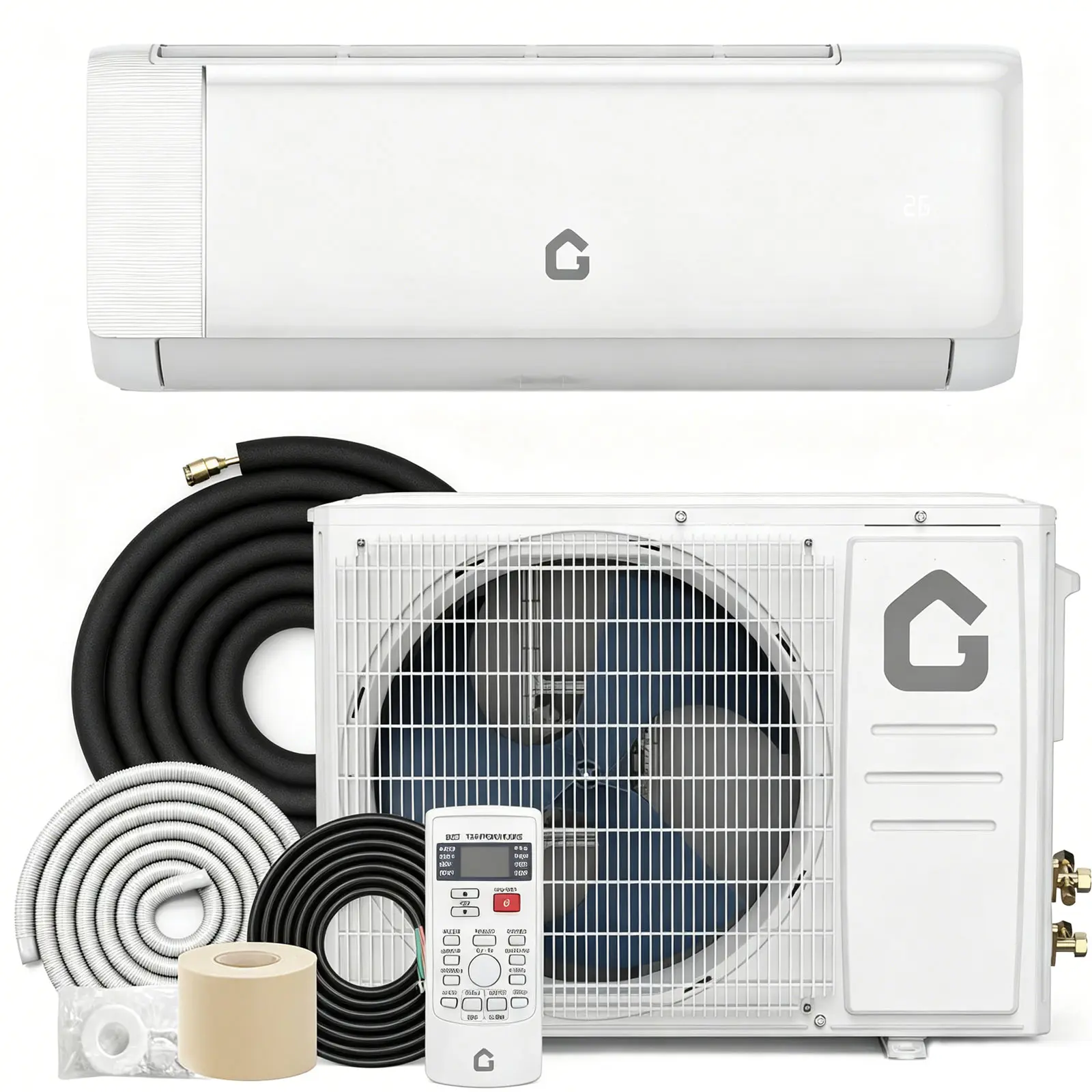 12,000BTU-110V, 22 SEER2(No WiFi)