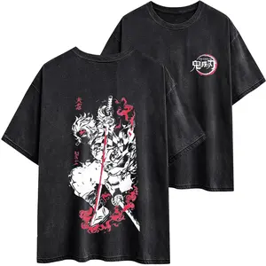 Tanjiro Kamado Water Breathing shirt, Demon Slayer t-shirt, Anime sweatshirt hoodie, Inosuke, Rengoku, Anime lover t-shirt Menswear graphic tees
