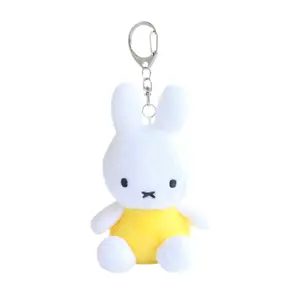 Miffy Sitting Yellow Backpack Keychain
