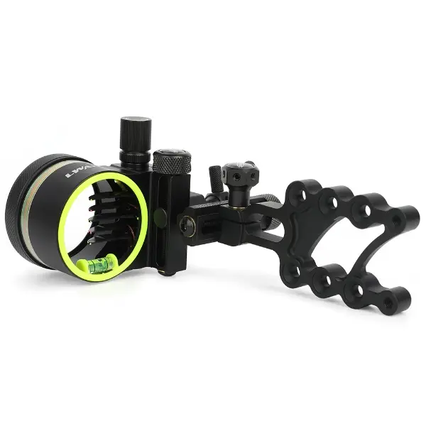 M2 Short 5-Pin Archery Sight with Precision Micro-Adjust, Portable and Stable Aiming Accessory for Archers, 5-Pin Design