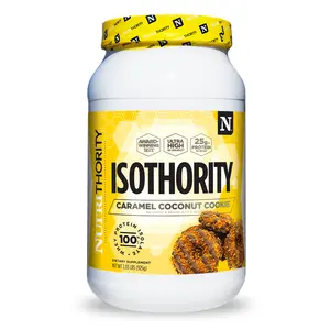 Isothority - 100 % Whey Protein Isolate — 25 g Protein, Low Carb, 7 Flavors