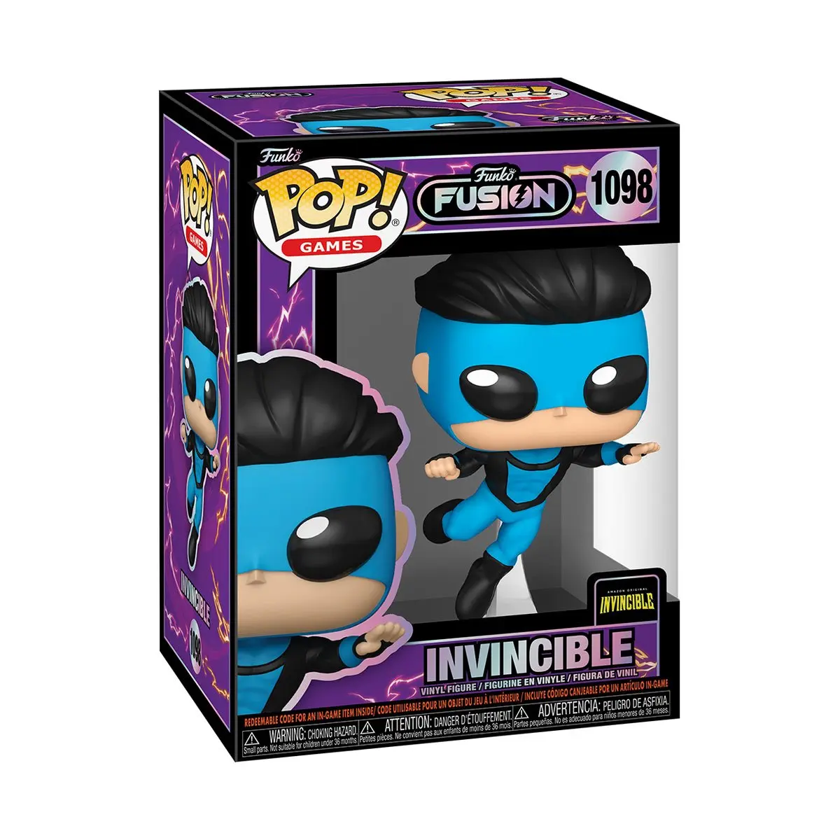 Funko Invincible Action Figure - Funko Fusion Vinyl Collectible Figure #1098, Display Piece