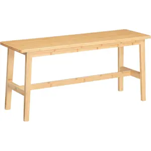 39.3''  Dining Bench, Farmhouse Table Bench, Kitchen & Living Room Furniture, Easy to Assemble, Sturdy and ,  YL03CD01G2