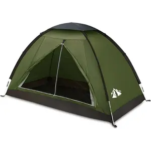 Backpacking Tent for  1 to 2 Persons Lightweight  Camping Hiking Tent for Adults  Scouts Easy Setup Single Layer 2.2x1.2m