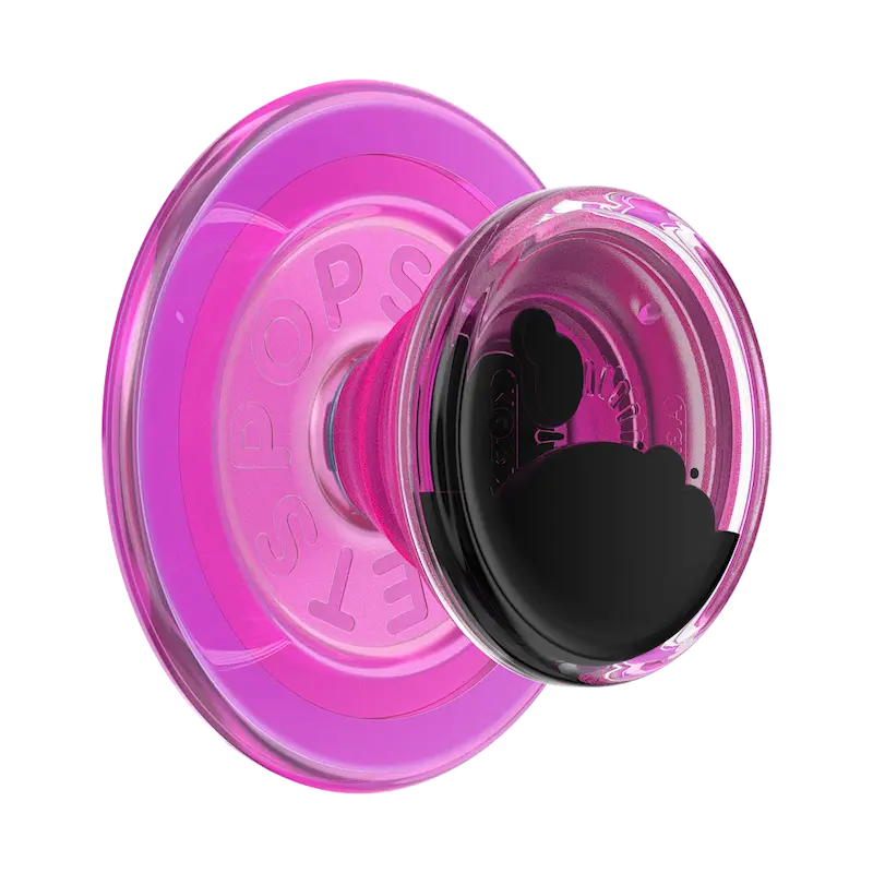 PopSockets Round Magnetic Phone Grip with MagSafe Compatibility, Included Adapter Ring - Multi-Functional Phone Stand for Mobile Devices