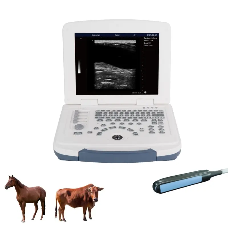 Dawei Compact Vet Ultrasonic Diagnostic Tool - Farm Animal Health Check Imaging Machine for Cattle, Horse Farms, No Large Animal Exclusion Note