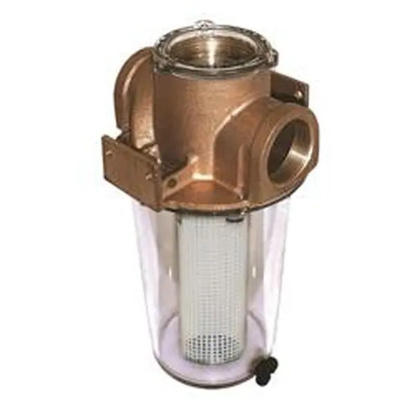 Groco ARG-1000-P ARG-1000 Series 1 in. Raw Water Strainer with Non-Metallic Plastic Basket