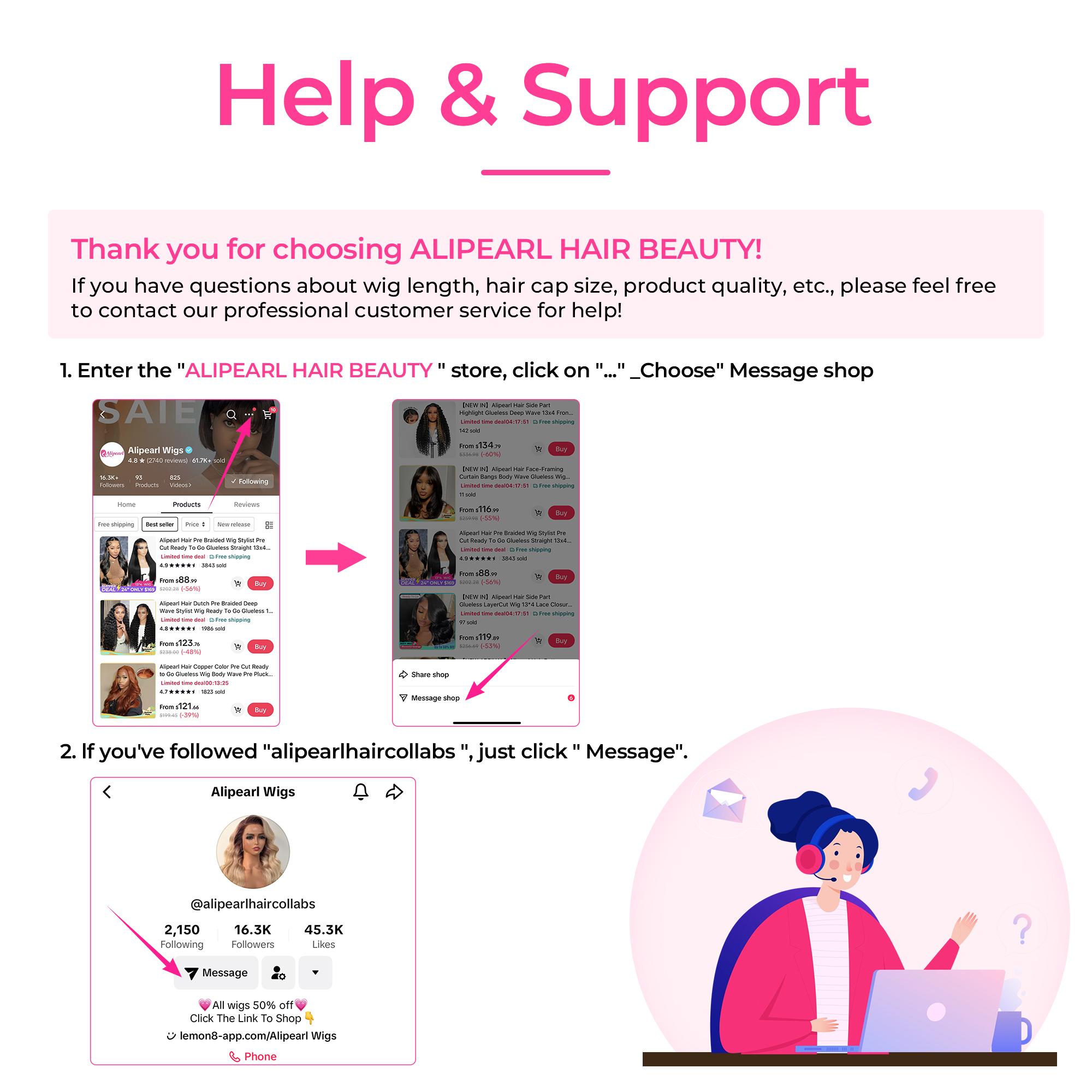 【3 In 1 Half Wig】Alipearl Hair Kinky Curly Glueless Half Wig Human Hair Wigs With Drawstring Cap Invisible Hairline Beginner Friendly