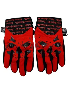 NEW! Big Skull Padded Riding Gloves NEW! Big Skull Padded Riding Gloves