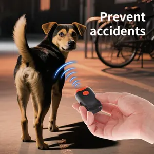 Dog Bark Deterrent Device, Stop Bad Behavior, No Yelling Needed, Point & Press Button, Long Range Ultrasonic, Alternative to Shock Collar