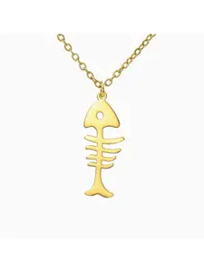 Trendy Fishbone Earrings - Fashion Stainless Steel Accessory for All Outfits