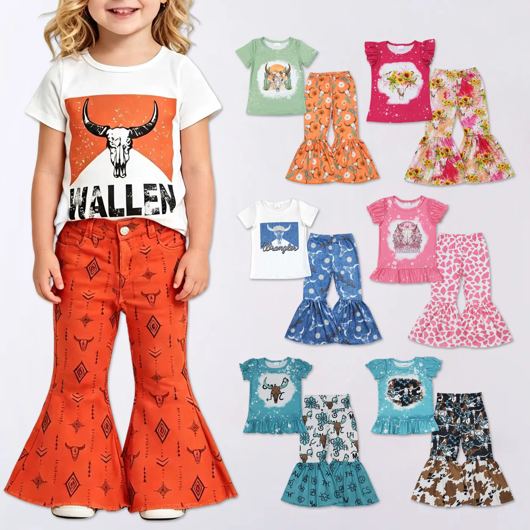 Western Cowboy Girls set