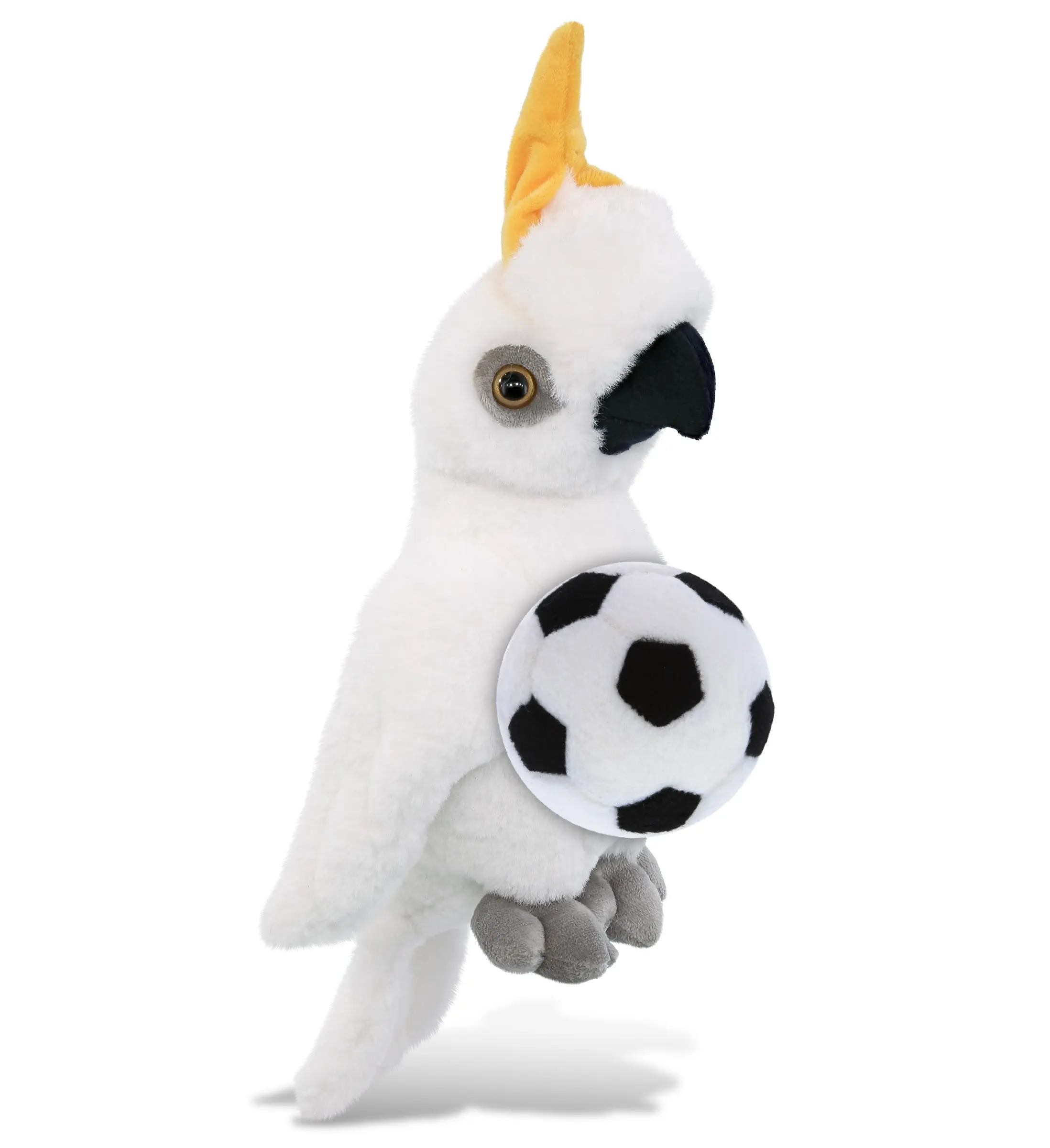 SUPER-SOFT PLUSH - COCKATOO 10" WITH SOCCER PLUSH