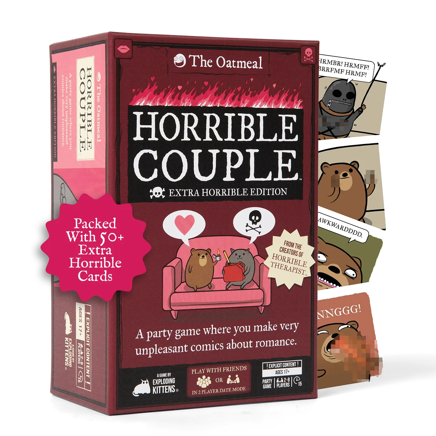 Horrible Couple: Extra Horrible Edition By Exploding Kittens