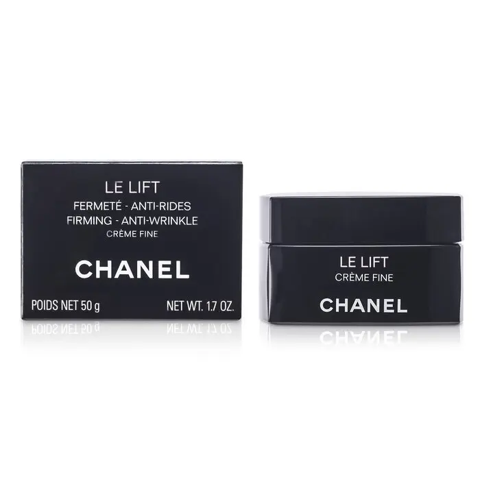 Chanel Lift Creme Fine - Facial Moisturizer, Plant-Infused Lightweight Hydrating Facecream, 1.7oz