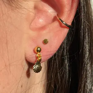 seashell studs