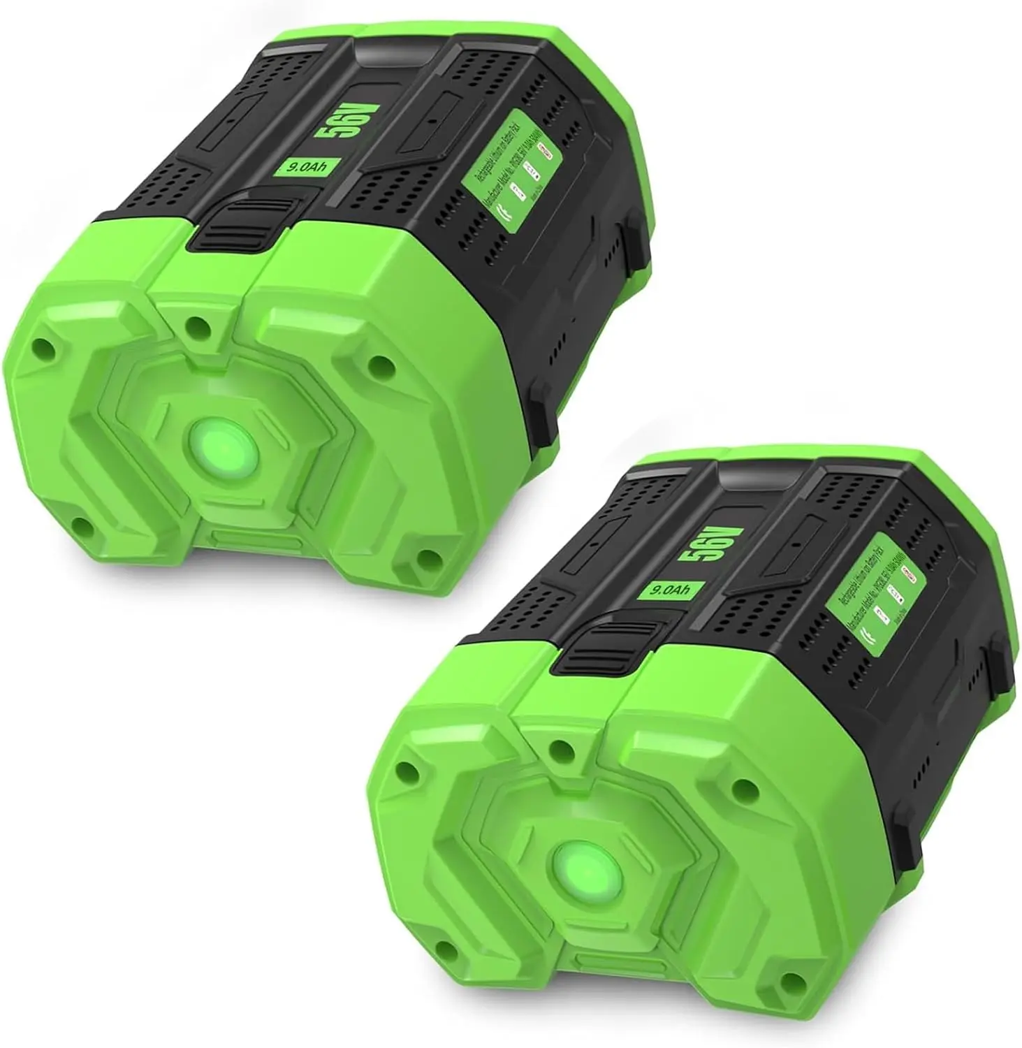 56V 9.0Ah EGO Replacement Battery, Directly Compatible with BA2800/BA4200/BA1400 Series, Chain Saw Compatible Power Tool Accessory for CS1804 Chainsaw, HT2400 Trimmer, LB6504 Lawn Mower & More, Ba1400t, Batteries, Compatible Tools