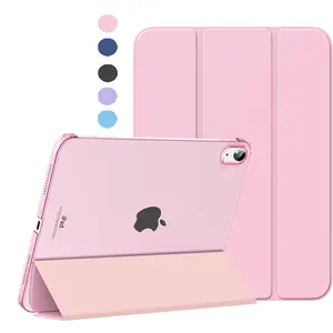 Case for iPad 11th Generation 11-Inch (2025, A16) and iPad 10th Generation 10.9-Inch (2022), Slim Stand Protective Hard PC Clear Back Magnetic Smart Cover, Tablet Cover, Supports Touch ID & Auto Wake/Sleep