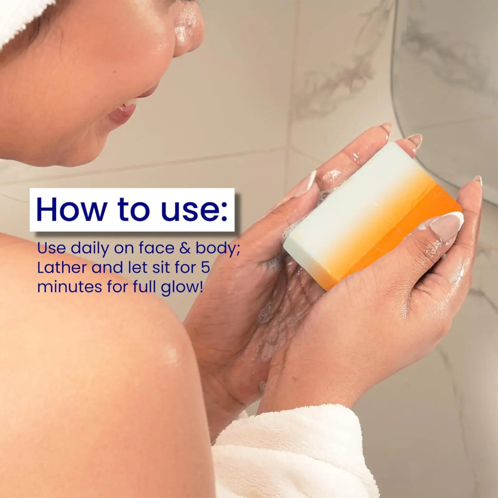 Relumins Glutathione + Kojic Acid Soap Bars Whitening and Darkspot Corrector, Mothers Day - Deep Cleansing & Hydrating Soap for Refreshed Skin Perfect - Gentle Exfoliating Formula - 135g