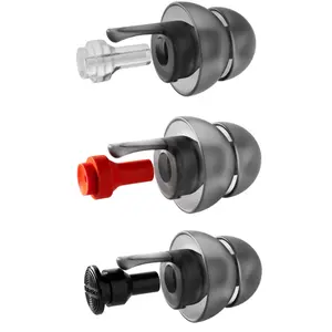 EARPEACE - MOTO Filter Set - Case not Included - 3 filter reduction levels & two size earplugs included - Smoke ear plugs