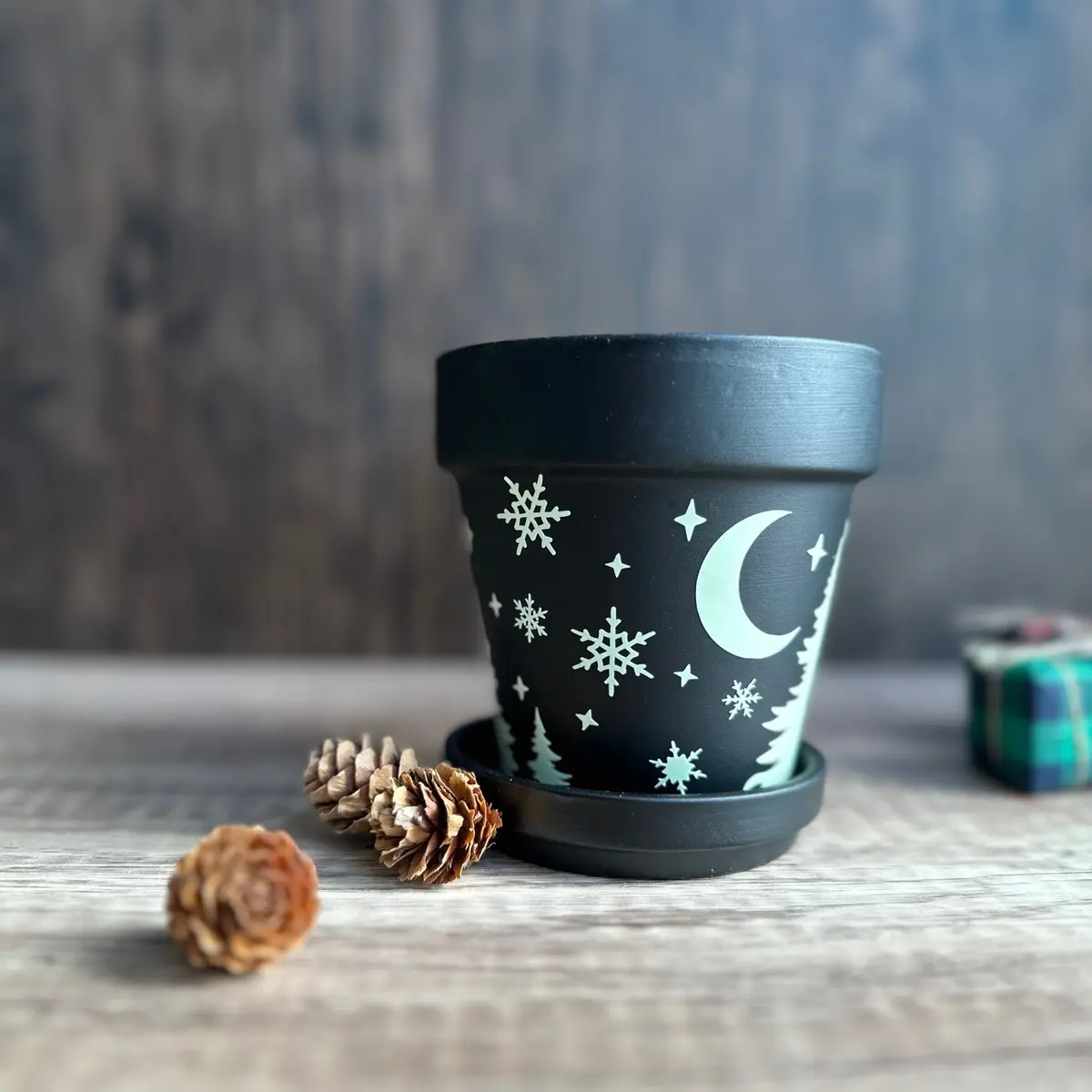 Christmas Planter Pot