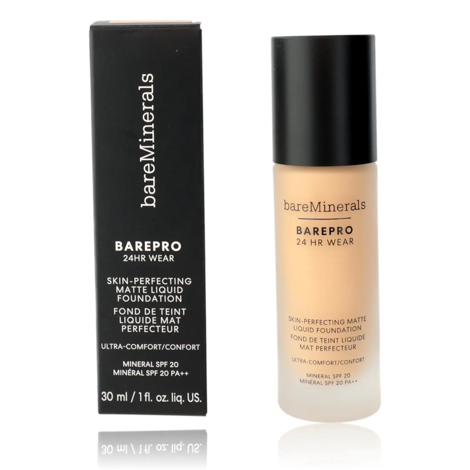Bare Minerals BarePro 24hr Wear by bareMinerals, 1 oz Matte Liquid Foundation - Fair 15 Neutral