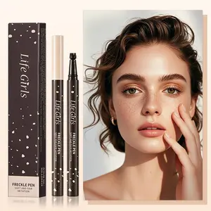 Facial Freckle Pen—Creates Natural, Realistic-Looking Freckles; Features A Fine Tip For Precise Application; Smudge-Proof And Long-Lasting.