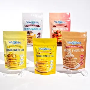 5 Pack Dessert Flavors Pancake Mix Bundle (Lemon Pound Cake, Banana Pudding, Cookie Butter, Strawberry Shortcake, Cookies & Cream)