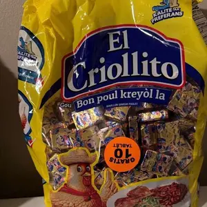 El Criollito Chicken Bouillon Tablets Gou Bon Poul Kreyol 250 Tablets MAGI CRIOLLITO Spice for Authentic Flavor