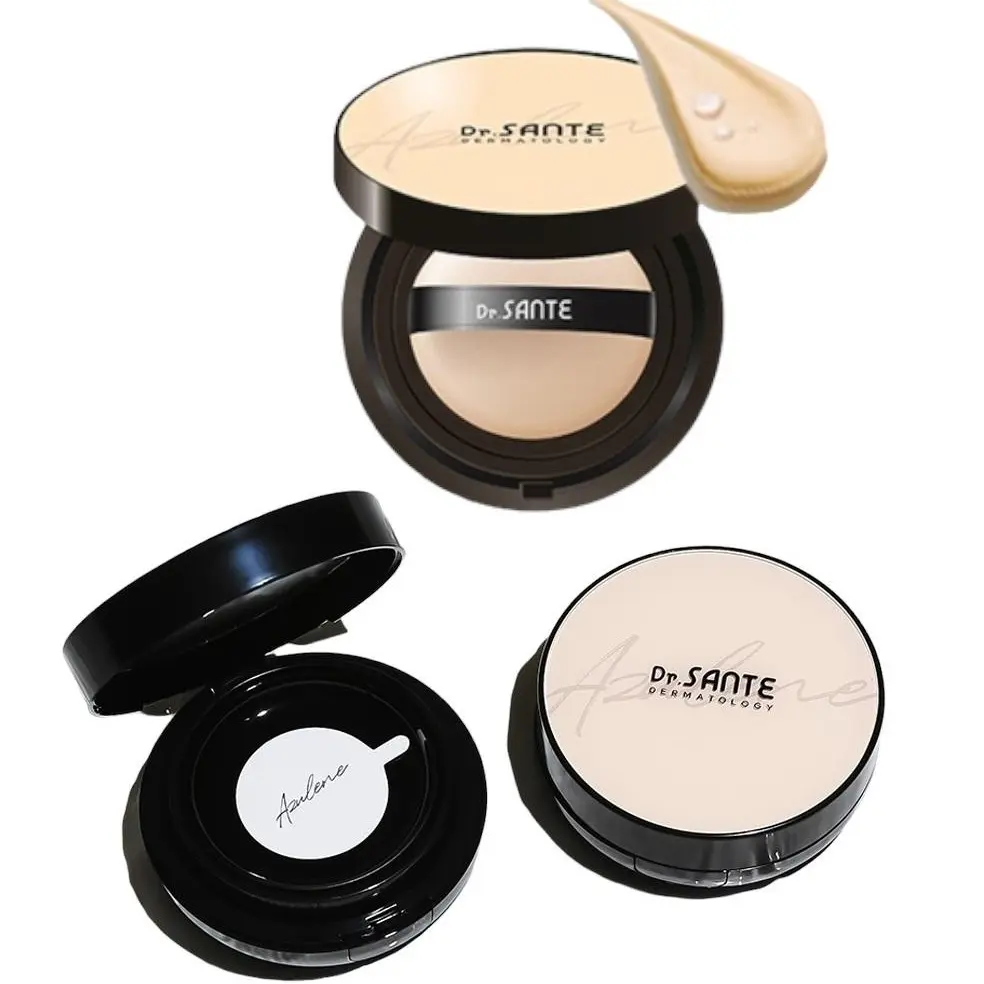 Dr. SANTE Azulene Soother BB Cushion | Korean Hydrating BB Cushion with Azulene | Calming, Moisturizing Coverage for All Skin Types | Authentic K-Beauty Curated by M5TR