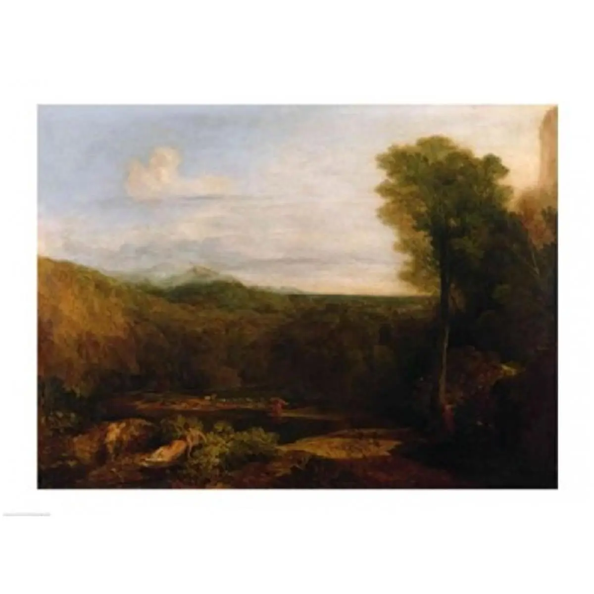 Echo & Narcissus C.1804 Poster Print by J.M.W. Turner - 24 x 18 in.
