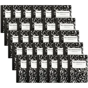 Mini Composition Notebook, Cute 30 Pack Black Narrow Ruled Mini Composition Books Bulk, Small Pocket Marble Journal Notebooks for  Students College Office, Pocket Size 4.5 x 3.25 in