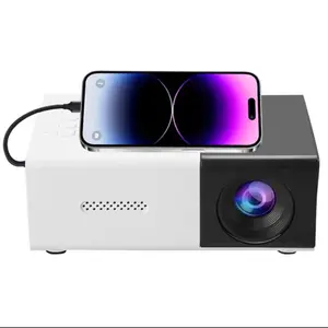 Mini Projector Audio Portable Home Theater Display 1080P 60-inch WiFi Wireless Smart Dual HDMI USB AV Micro SD Compatible for Movies Gaming Travel built-in correction Multifunctional Google TV Projector with Lumi Max built-in app Foldable 4K