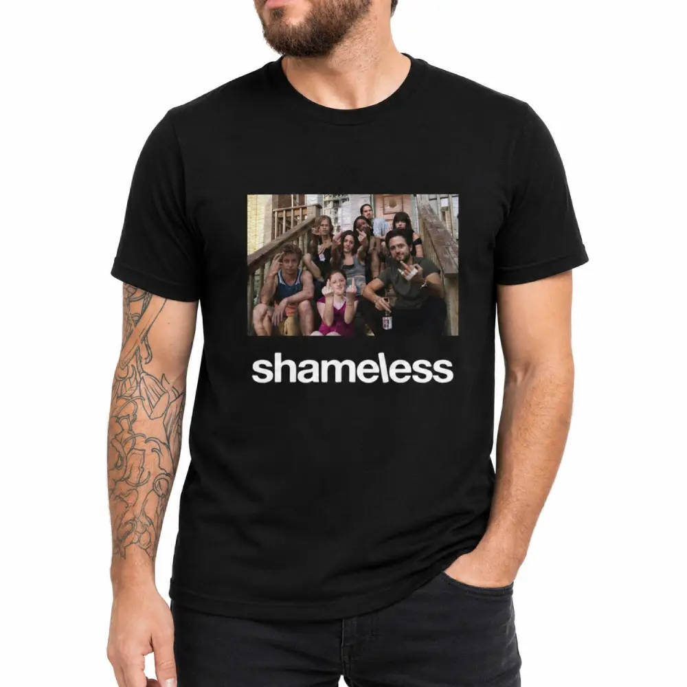 Vintage Shameless Frank Gallagher Tv Series Shirt – 11 Seasons Drama Character Tee – Retro Movie Apparel For Fans Classic Cotton