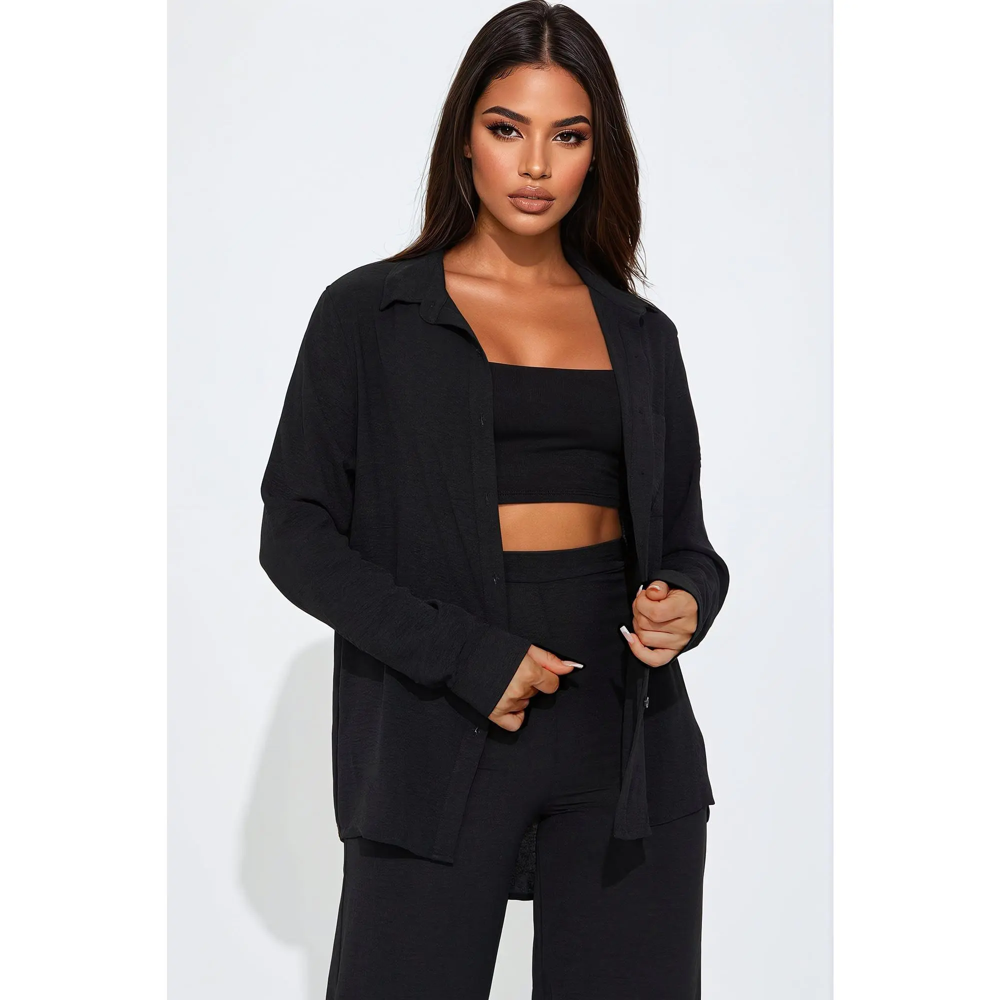 Makenzie Pant Set - Black