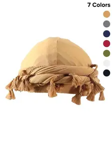 Summer Street Style Tassel Design Turban Hats for Men, Hiphop Turban Hat, Vintage Hats, Men's Hats for Daily Wear, Hats for Summer Back To School