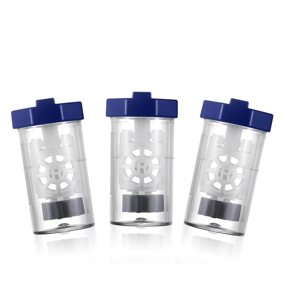 Maternity Transparent Plastic Contact Lens Kit - 3-Piece Hydrogen Peroxide Storage Case with Neutralizer Disc, Portable Pour & Clean for Travel & Scleral Lenses, Lightweight