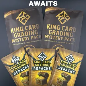 King Card Grading Mystery Bundle - Authentic Collectible Cards with Premium Hits and Surprises. What will you pull next?
