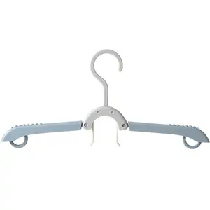 Multifunctional Travel Folding Clothes Hanger, Portable Storage Drying Rack, Home Use Clothing Stand (5 Pack), Ca Prop 65 Compliant