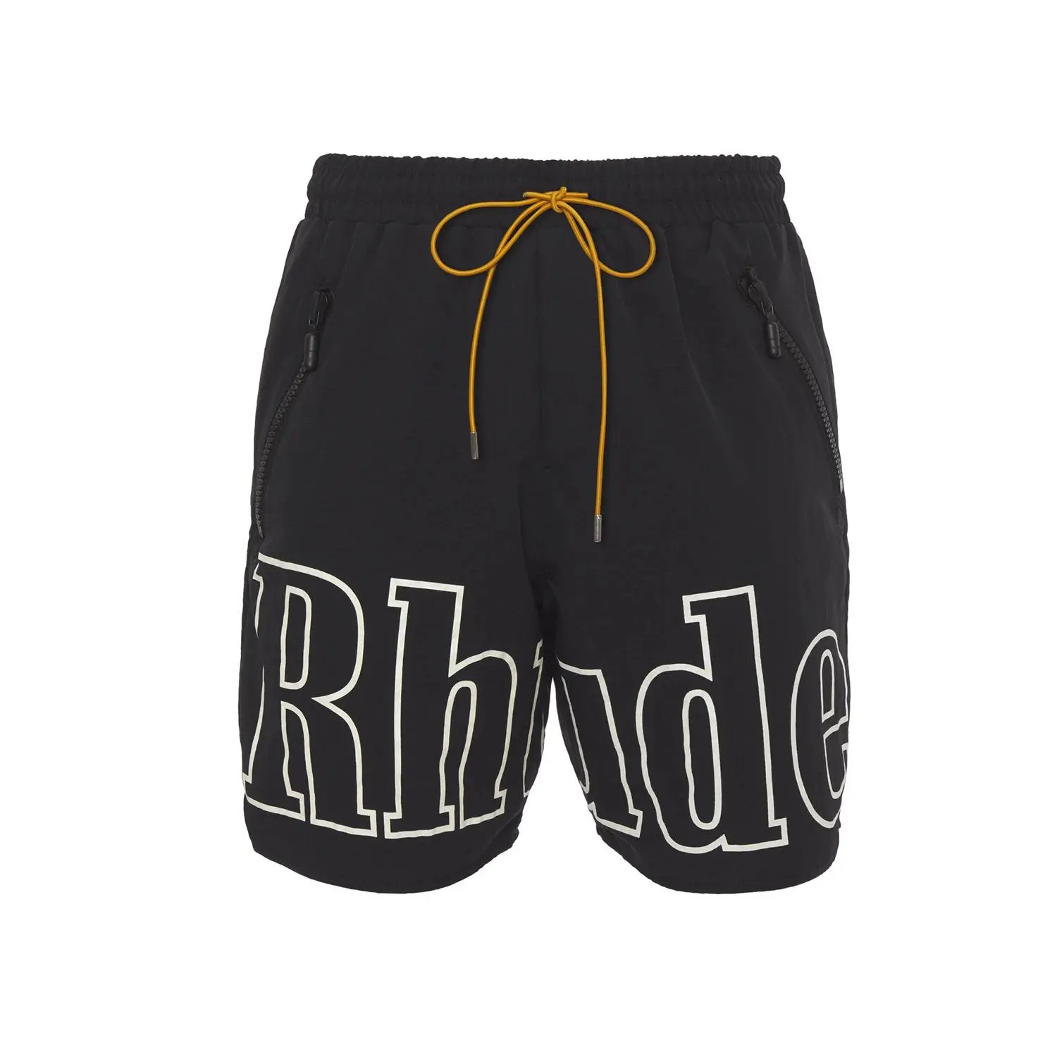 RHIIDE Men’s Shorts - American Style, Loose-Fit 5-Point Casual Sports Shorts with Polyester Fabric, Quick Dry Feature