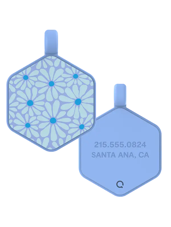 Daisy Hex Dog Tag