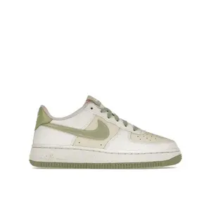 Nike Kid's Air Force 1 Low Summit White Honeydew, from StockX
