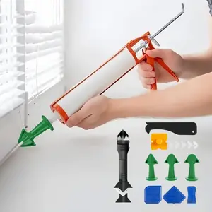 Caulking Tool Kit, Caulking Nozzle Kit, Caulking Tool Set, Door & Window Seam Caulking Tool, Diy Tools, Specialty Hand Tools for Home Use