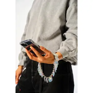 Paillette Ballchain Wristlet