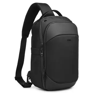 1pc Waterproof Men's Chest Bag, Crossbody Sling Pack with Multi-compartment, for Daily Commute, School, Work, Urban Fashion Bag