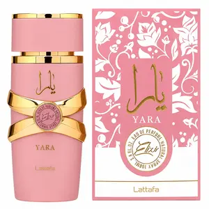 Lattafa Yara Elixir Eau De Parfum 100ml Single Item Unisex Fragrance - Playful Addictive Strawberry S'mores, Black Currant, Floral Seduction Jasmine, Orange Flower, Creamy Vanilla Bean, Caramel, Amber, Musk, Strawberry Unisex Fragrance