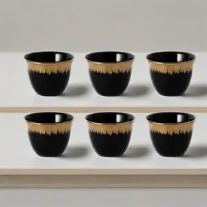 Ceramic Cup Set, Modern Design Durable Ceramics, Easy Clean, Perfect for Tea Coffee Water, Home Office Party Use, Drinkware, Ceramic Mug, Ceramic Beverage Cup