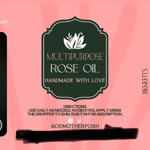 Multipurpose Rose Oil Elixir